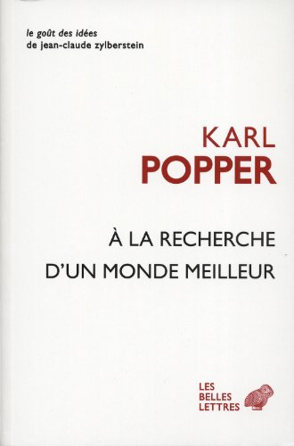 couverture de : &Aacute; la recherche d'un monde meilleur